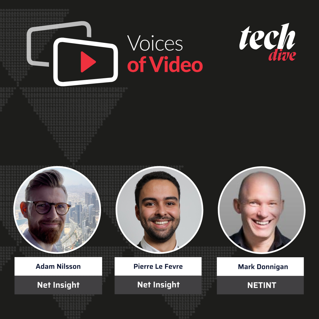 Post NAB Voices of Video Tech Talk with Net Insight - Adam Nilsson and Pierre Le Fevre. Hosted by Mark Donnigan, Produced by Anita Flejter.