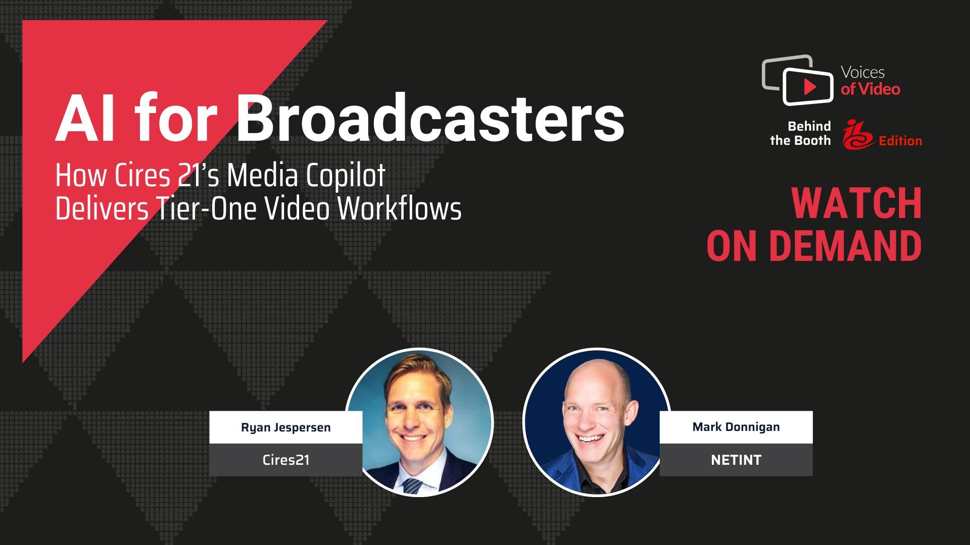 AI for Broadcasters: How Cires 21’s Media Copilot Delivers Tier-One Video Workflows | With Ryan Jespersen, Product Strategy & GTM Expert | Voices of Video hosted by Mark Donnigan and produced by Anita Flejter