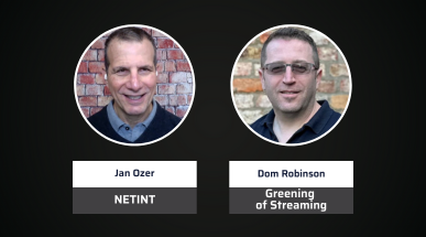 Voices of Video - Greening of Streaming: Uniting the Industry for Energy Efficiency - with Jan Ozer from NETINT & Dom Robinson - Greening of Streaming